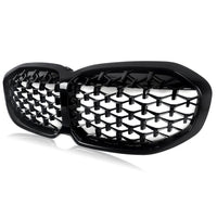 Load image into Gallery viewer, BMW 1 SERIES F40 DIAMOND STYLE M SPORT FRONT GRILLE GLOSS BLACK 2020 ONWARDS STM
