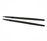 Load image into Gallery viewer, GLOSS BLACK BMW F20 F21 M PERFORMANCE STYLE SIDE SKIRT EXTENSION 2012-2018 BLADE
