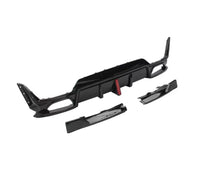 Load image into Gallery viewer, GLOSS BLACK G20 G21 LCI DIFFUSER PERFORMANCE STYLE REAR FOR BMW 3 SERIES
