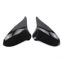 Load image into Gallery viewer, PAIR WING MIRROR COVERS CAP CASING GLOSS BLACK FOR BMW M3 F80 M4 F82 2014-2019
