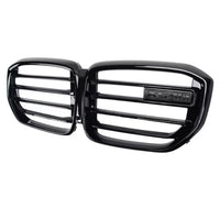 Load image into Gallery viewer, BMW X5 G05 GRILLES MODEL 2019 ON GLOSS BLACK X5M STYLE KIDNEY GRILL GRILLS ABS
