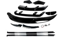 Load image into Gallery viewer, BMW X5 F15 KIT SPLITTER DIFFUSER SIDE SKIRTS SPOILER GLOSS BLACK 13-18 MP
