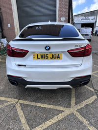 Load image into Gallery viewer, BMW X6 F16 X6M F86 GLOSS BLACK REAR TRUNK BOOT SPOILER WING M SPORT M4 V STYLE

