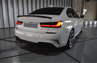 Load image into Gallery viewer, BMW 3 SERIES G20 M PERFORMANCE SPORT GLOSS BLACK BOOT TRUNK SPOILER WING LIP
