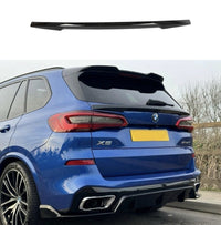 Load image into Gallery viewer, GLOSS BLACK REAR MID WING BOOT SPOILER MP LIP BODY FOR BMW X5 X5M G05 F95 2018+
