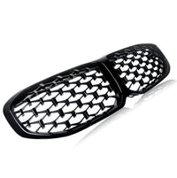Load image into Gallery viewer, BMW 1 SERIES F40 DIAMOND STYLE M SPORT FRONT GRILLE GLOSS BLACK 2020 ONWARDS STM
