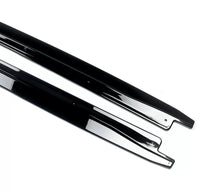 Load image into Gallery viewer, BMW X5M F85 F15 X6M F86 F16 GLOSS BLACK SIDE SKIRT EXTENSION BLADE LIP MP

