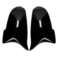Load image into Gallery viewer, Gloss Black Mirror Cover Cap Covers Lci BMW 5 6 7 14-16 F10 F11 F01 F06 F07
