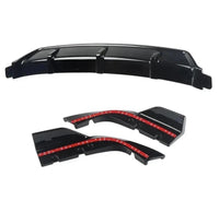 Load image into Gallery viewer, BMW X5 G05 Rear Bumper Diffuser Spoiler BK Style Gloss Black Pre Lci M Sport
