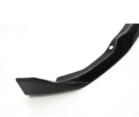 Load image into Gallery viewer, FRONT SPLITTER LIP EXTENSION MP SPOILER GLOSS BLACK FOR BMW 1 SERIES F40 19-24
