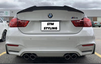 Load image into Gallery viewer, BMW M3 M4 F80 F82 F83 FRONT SPLITTER SPOILER CARBON LOOK KIT DIFFUSER SIDE M
