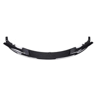 Load image into Gallery viewer, BMW 3 SERIES F30 F31 MP FRONT SPLITTER LIP SPOILER GLOSS BLACK 1 PIECE BOTTOM

