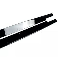 Load image into Gallery viewer, BMW 3 Series M3 E90 E92 E93 Side Skirts Extension Blades Gloss Black 2005-14 ABS
