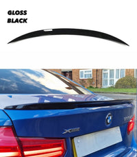 Load image into Gallery viewer, GLOSS BLACK BMW 3 SERIES F30 F80 MP STYLE REAR TRUNK BOOT SPOILER M PERFORMANCE
