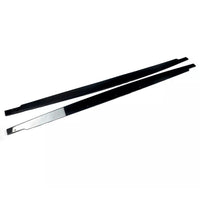 Load image into Gallery viewer, BMW 3 Series M3 E90 E92 E93 Side Skirts Extension Blades Gloss Black 2005-14 ABS
