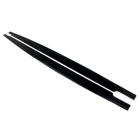 Load image into Gallery viewer, BMW 3 Series M3 E90 E92 E93 Side Skirts Extension Blades Gloss Black 2005-14 ABS
