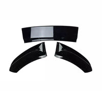 Load image into Gallery viewer, FOR BMW X5 F15 M PERFORMANCE FRONT SPLITTER SPOILER GLOSS BLACK 14-18 M SPORT MP
