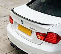 Load image into Gallery viewer, For BMW E90 3 Series Saloon 2005-11 Rear Boot Slim Spoiler Lip Wing Gloss Black
