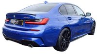 Load image into Gallery viewer, M PERFORMANCE STYLE GLOSS BLACK BOOT SPOILER LIP FOR BMW 3 SERIES G20 2018+
