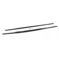 Load image into Gallery viewer, BMW 5 SERIES F10 F11 GLOSS BLACK STYLE SIDE SKIRT EXTENSION LIP BLADES 2020-16
