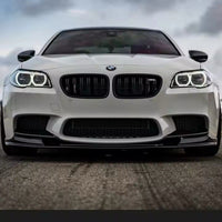 Load image into Gallery viewer, BMW F10 M5 FRONT BUMPER SPLITTER LIP REAR DIFFUSER SPOILER GLOSS BLACK 10-16
