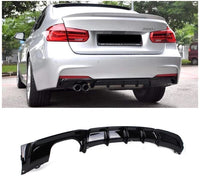 Load image into Gallery viewer, BMW F30 GLOSS BLACK KIT FRONT LIP SPLITTER DIFFUSER SPOILER GRILLES MIRROR COVER

