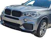 Load image into Gallery viewer, BMW X5 F15 M PERFORMANCE FRONT SPLITTER SPOILER LIP KIT GLOSS BLK 2013-2018
