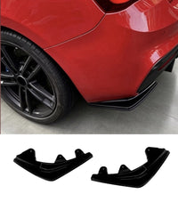 Load image into Gallery viewer, BMW 1 Series F20 F21 2015-19 Lci Black Rear Spats Splitter Lip Diffuser Canards
