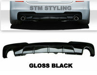 Load image into Gallery viewer, BMW F10 5 SERIES BODY KIT FRONT LIP SPLITTER DIFFUSER SPOILER SIDES GLOSS BLACK
