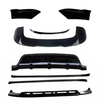 Load image into Gallery viewer, BMW X3 G01 M SPORT PERFORMANCE BODY KIT SKIRTS DIFFUSER LIP GLOSS BLACK LCI
