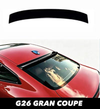 Load image into Gallery viewer, BMW 4 Series G26 I4 Gran Coupe 2022+ Rear Roof Window Spoiler Lip Wing Black
