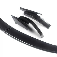 Load image into Gallery viewer, FRONT SPLITTER LIP SPOILER BUMPER FOR BMW 5 SERIES F10 M5 CARBON LOOK 2010-16
