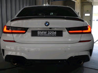 Load image into Gallery viewer, BMW 3 Series G20 Gloss Black M Performance Spoiler ABS Boot Lip MP New
