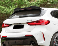 Load image into Gallery viewer, BMW 1 SERIES F40 2019-UP GLOSS BLACK REAR ROOF BOOT SPOILER LIP WING V STYLE
