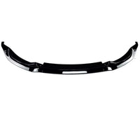Load image into Gallery viewer, BMW M3 M4 F80 F82 F83 FRONT SPLITTER LIP V SPOILER PERFORMANCE STYLE GLOSS BLACK
