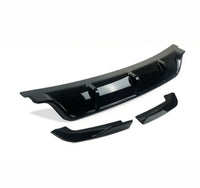 Load image into Gallery viewer, FOR BMW X5 F15 KNIGHT AERO KIT REAR DIFFUSER LIP SPLITTER VALANCE GLOSS  BLACK
