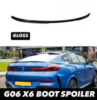 Load image into Gallery viewer, BMW X6 G06 X6M GLOSS BLACK REAR BOOT LIP SPOILER ROOF WING LIP F96 20+
