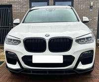 Load image into Gallery viewer, BMW X3 G01 M SPORT PERFORMANCE BODY KIT SKIRTS DIFFUSER LIP GLOSS BLACK LCI
