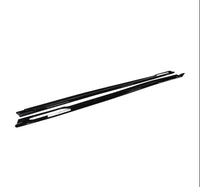 Load image into Gallery viewer, BMW 4 SERIES G22 G23 SIDE SKIRT EXTENSIONS LIP GLOSS BLACK FULL LENGTH STM
