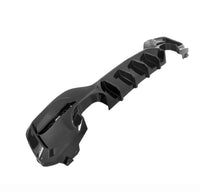 Load image into Gallery viewer, BMW 1 SERIES F20 F21 LCI 15-19 GLOSS BLACK REAR DIFFUSER LIP VALANCE BUMPER DUAL
