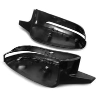 Load image into Gallery viewer, SIDE WING MIRROR COVER CAPS BLACK M STYLE FOR BMW 3 4 5 7 8 SERIES G20 G22 G30
