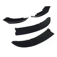 Load image into Gallery viewer, FRONT BUMPER SPLITTER LIP GLOSS BLACK FOR BMW 4 SERIES F32 F33 F36 M SPORT 4PCS
