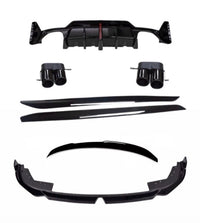 Load image into Gallery viewer, BODY KIT BODYKIT FOR BMW G20 3 SERIES SPLITTER V SPOILER DIFFUSER LCI QUAD TIPS - STM STYLING 

