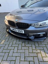 Load image into Gallery viewer, F32 Splitter BMW 4 Series Coupe F33 Convertible F36 Gran Coupe Gloss Black
