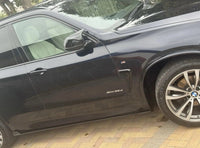 Load image into Gallery viewer, BMW F15 F85 X5M X6M F86 F16 GLOSS BLACK FULL SIDE SKIRT SKIRTS EXTENSION - STM STYLING 
