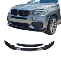Load image into Gallery viewer, BMW X5 F15 M PERFORMANCE FRONT SPLITTER SPOILER LIP KIT GLOSS BLK 2013-2018
