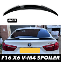 Load image into Gallery viewer, BMW F16 X6 X6M F86 Gloss Black Boot Spoiler M4 V Style - STM STYLING 
