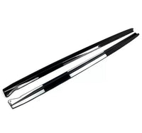 Load image into Gallery viewer, BMW X5M F85 F15 X6M F86 F16 GLOSS BLACK SIDE SKIRT EXTENSION BLADE LIP MP - STM STYLING 
