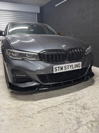 Load image into Gallery viewer, BMW G20 Kit 3 Series Quad Diffuser With Exhaust Tips Full Bodykit STM V Splitter - STM STYLING 

