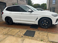 Load image into Gallery viewer, BMW G01 X3 Pre Lci Gloss Black kit Bodykit Grilles Mirrors Exhaust Tips - STM STYLING 
